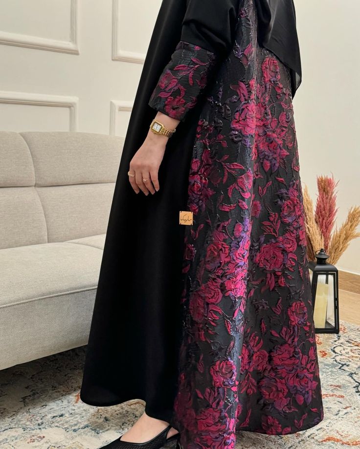 hand work abaya